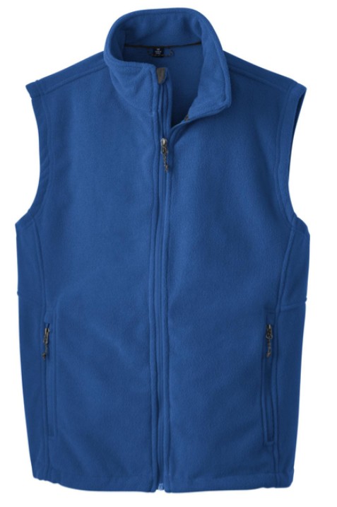 royal fleece vest